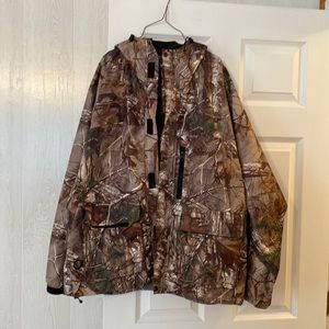 Toadz by frogg toggs camouflaged jacket